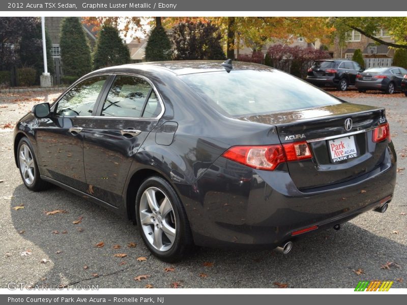 Graphite Luster Metallic / Ebony 2012 Acura TSX Sedan