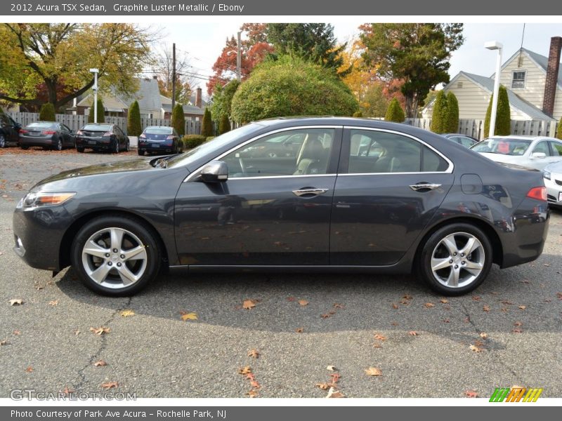 Graphite Luster Metallic / Ebony 2012 Acura TSX Sedan