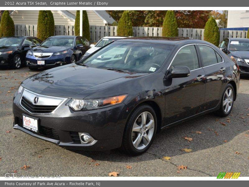 Graphite Luster Metallic / Ebony 2012 Acura TSX Sedan