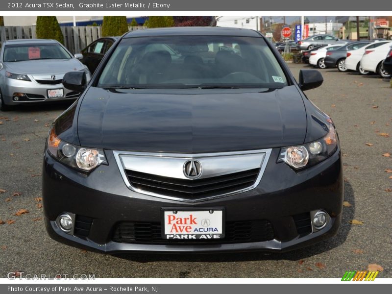 Graphite Luster Metallic / Ebony 2012 Acura TSX Sedan