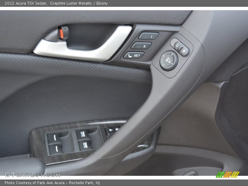 Graphite Luster Metallic / Ebony 2012 Acura TSX Sedan