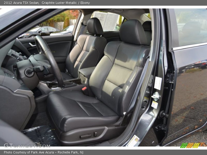 Graphite Luster Metallic / Ebony 2012 Acura TSX Sedan