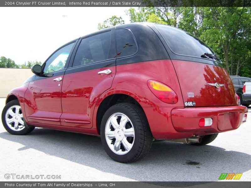 Inferno Red Pearlcoat / Dark Slate Gray 2004 Chrysler PT Cruiser Limited