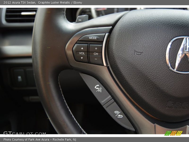Graphite Luster Metallic / Ebony 2012 Acura TSX Sedan
