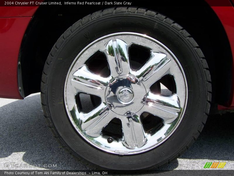 Inferno Red Pearlcoat / Dark Slate Gray 2004 Chrysler PT Cruiser Limited
