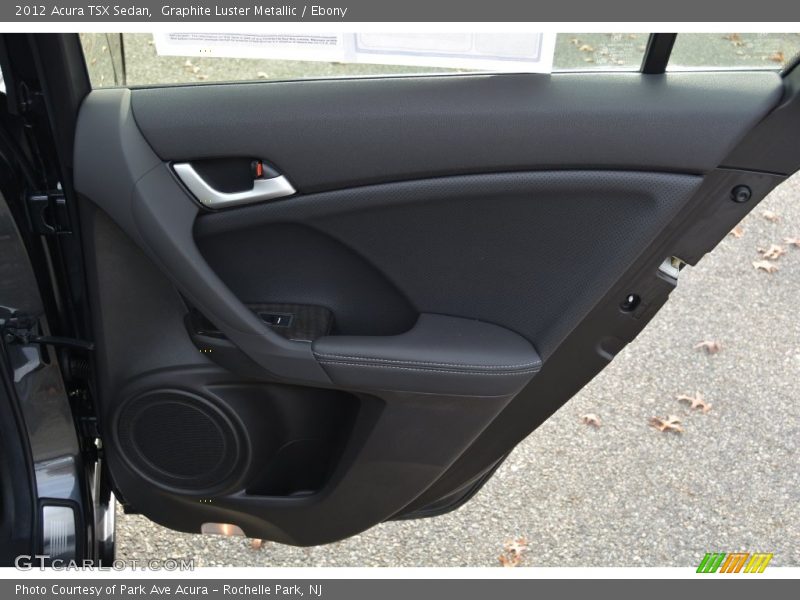 Graphite Luster Metallic / Ebony 2012 Acura TSX Sedan