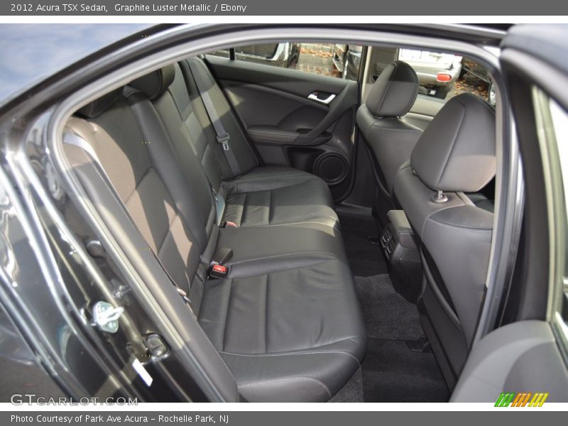 Graphite Luster Metallic / Ebony 2012 Acura TSX Sedan