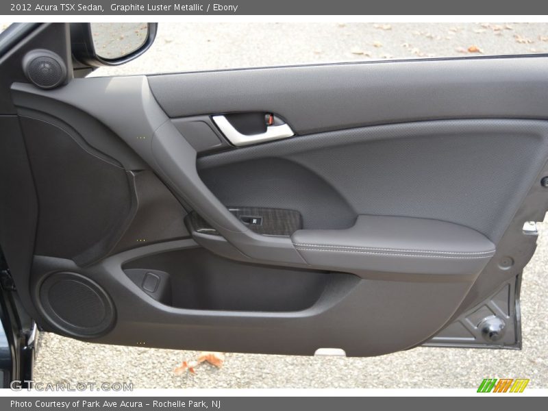 Graphite Luster Metallic / Ebony 2012 Acura TSX Sedan