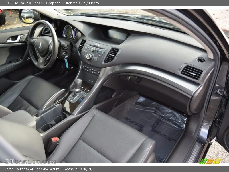 Graphite Luster Metallic / Ebony 2012 Acura TSX Sedan