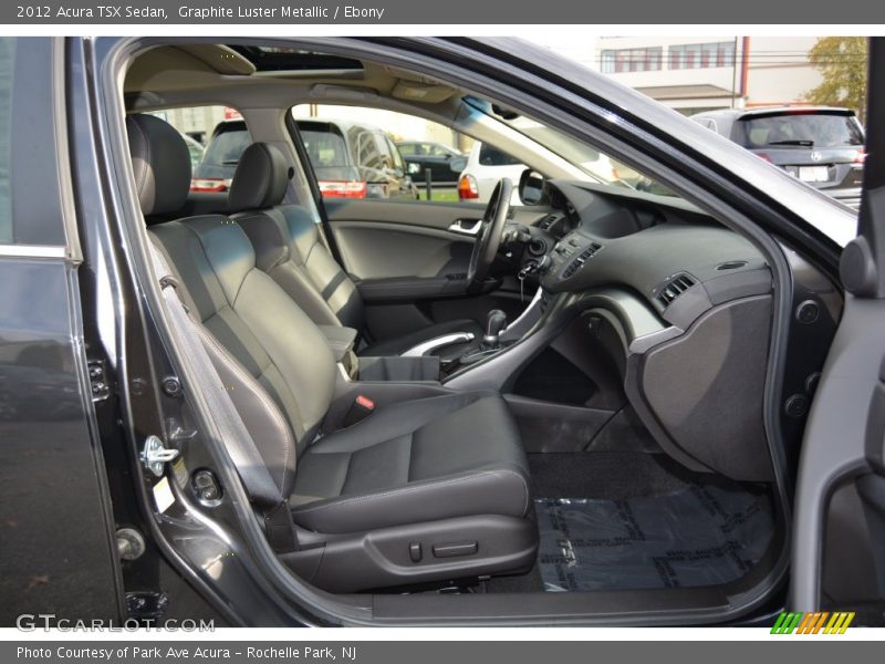 Graphite Luster Metallic / Ebony 2012 Acura TSX Sedan