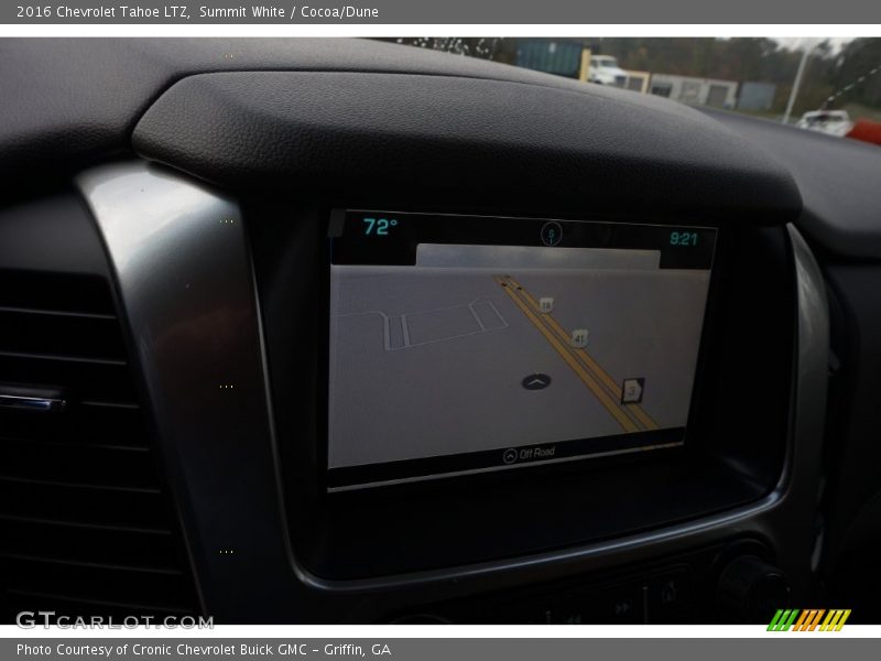 Summit White / Cocoa/Dune 2016 Chevrolet Tahoe LTZ