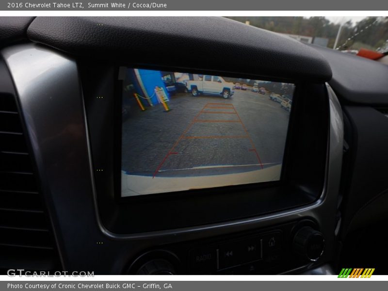 Summit White / Cocoa/Dune 2016 Chevrolet Tahoe LTZ