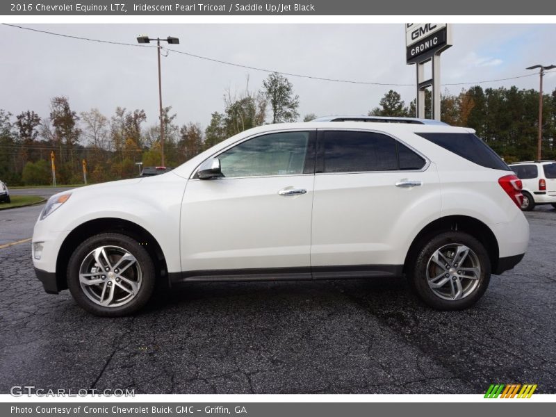 Iridescent Pearl Tricoat / Saddle Up/Jet Black 2016 Chevrolet Equinox LTZ