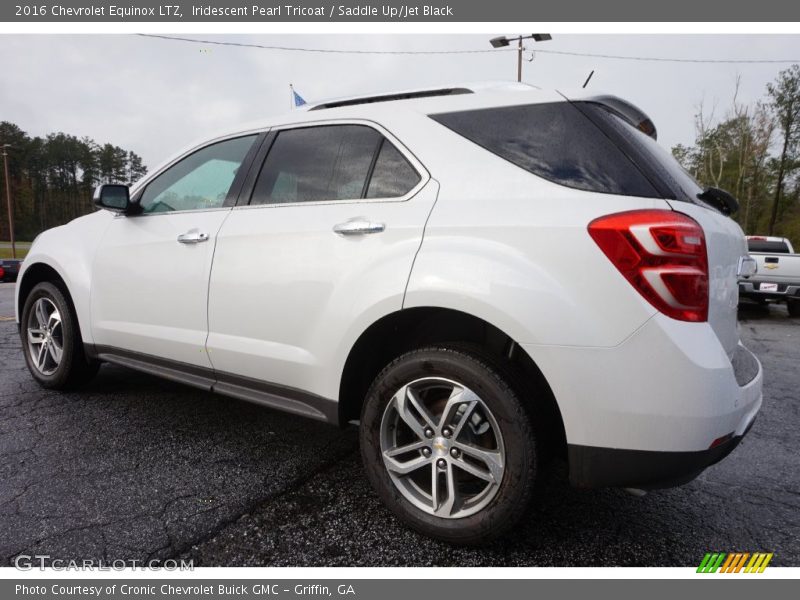 Iridescent Pearl Tricoat / Saddle Up/Jet Black 2016 Chevrolet Equinox LTZ