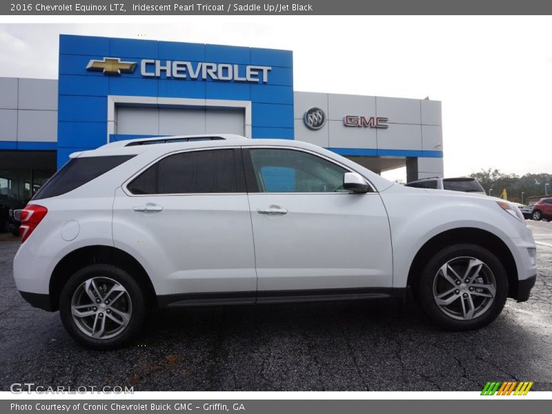 Iridescent Pearl Tricoat / Saddle Up/Jet Black 2016 Chevrolet Equinox LTZ