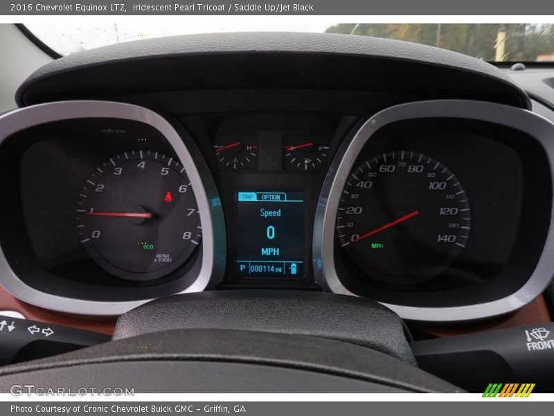 Iridescent Pearl Tricoat / Saddle Up/Jet Black 2016 Chevrolet Equinox LTZ