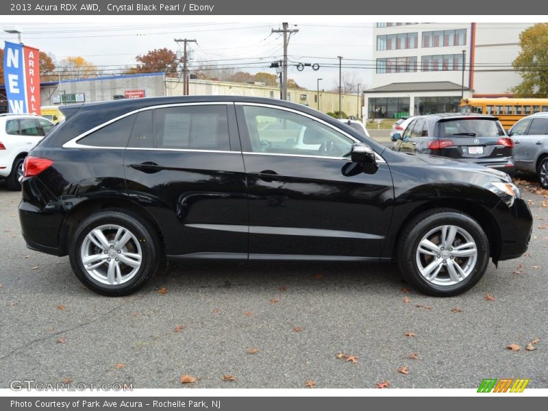 Crystal Black Pearl / Ebony 2013 Acura RDX AWD