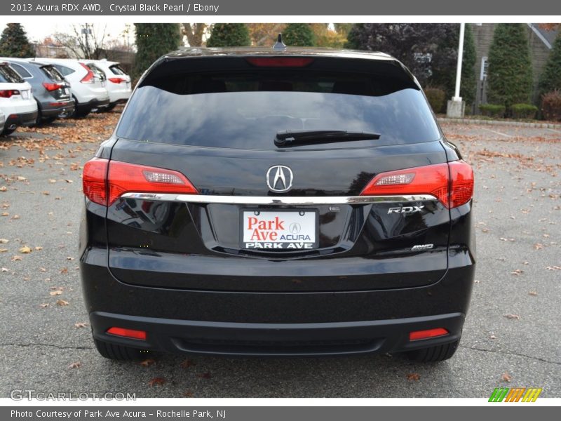 Crystal Black Pearl / Ebony 2013 Acura RDX AWD