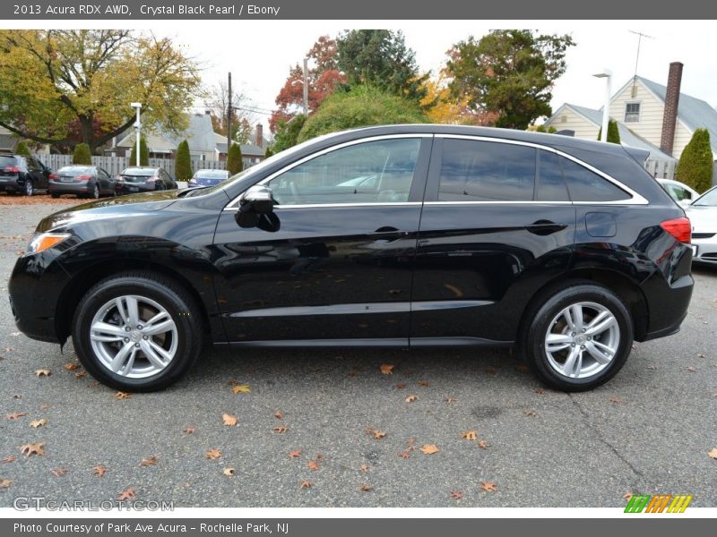 Crystal Black Pearl / Ebony 2013 Acura RDX AWD