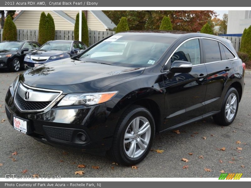 Crystal Black Pearl / Ebony 2013 Acura RDX AWD