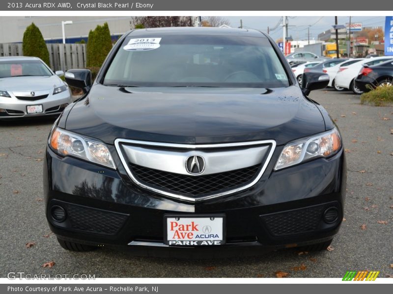 Crystal Black Pearl / Ebony 2013 Acura RDX AWD