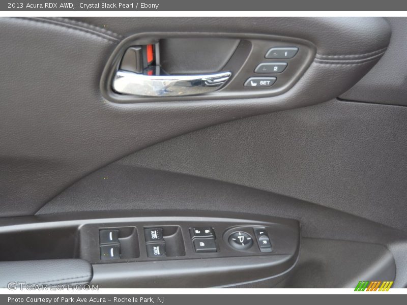 Crystal Black Pearl / Ebony 2013 Acura RDX AWD