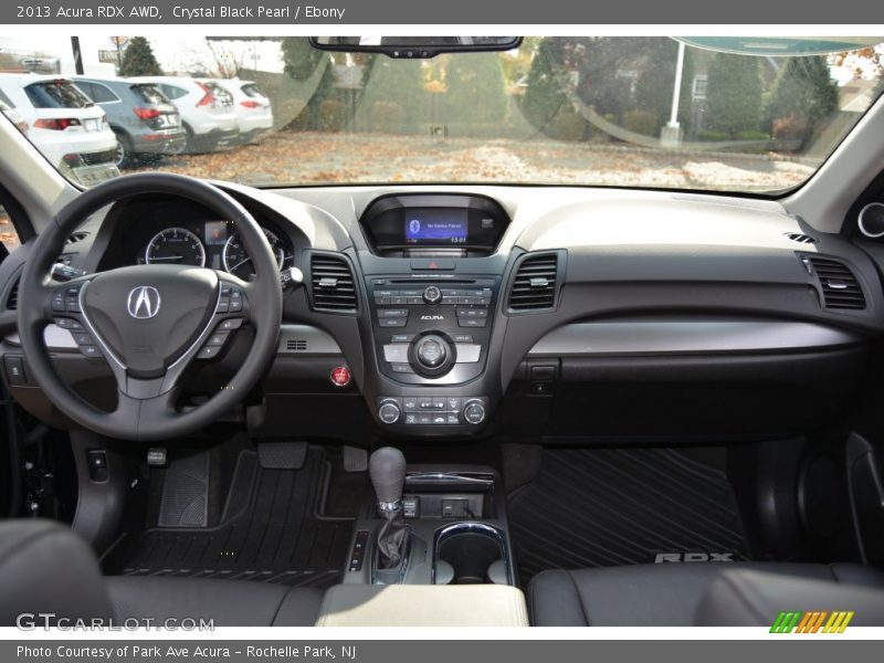 Crystal Black Pearl / Ebony 2013 Acura RDX AWD