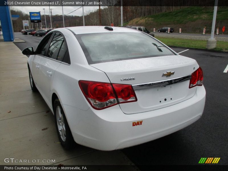 Summit White / Jet Black 2016 Chevrolet Cruze Limited LT