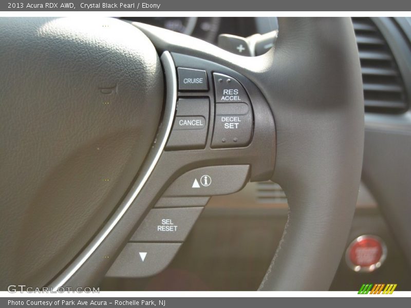 Crystal Black Pearl / Ebony 2013 Acura RDX AWD