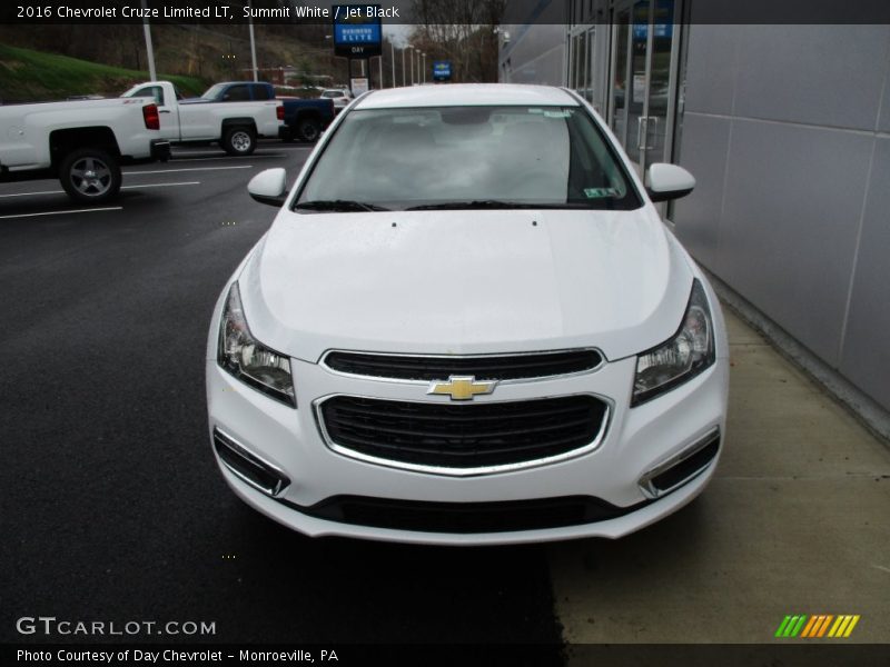Summit White / Jet Black 2016 Chevrolet Cruze Limited LT