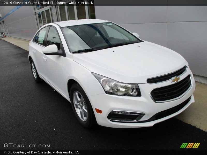 Summit White / Jet Black 2016 Chevrolet Cruze Limited LT