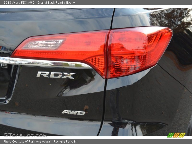 Crystal Black Pearl / Ebony 2013 Acura RDX AWD