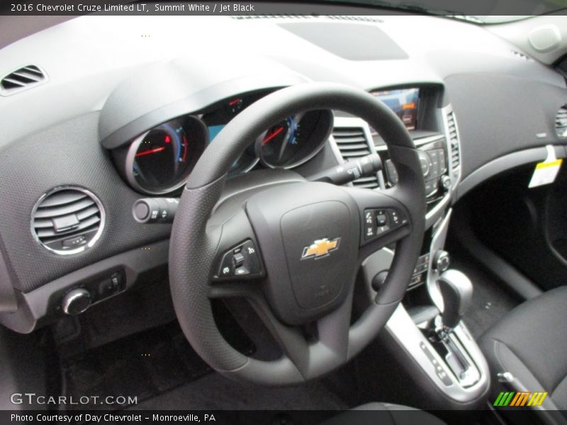 Summit White / Jet Black 2016 Chevrolet Cruze Limited LT