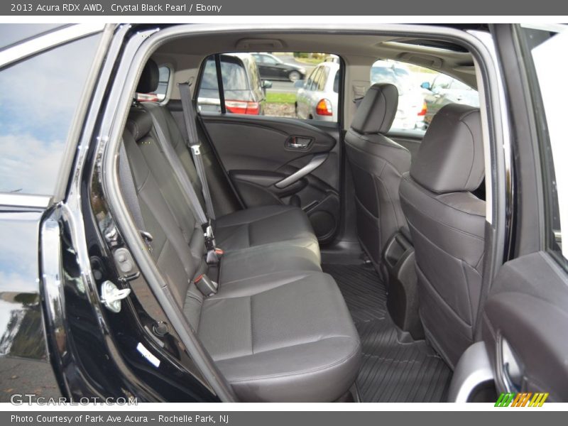 Crystal Black Pearl / Ebony 2013 Acura RDX AWD