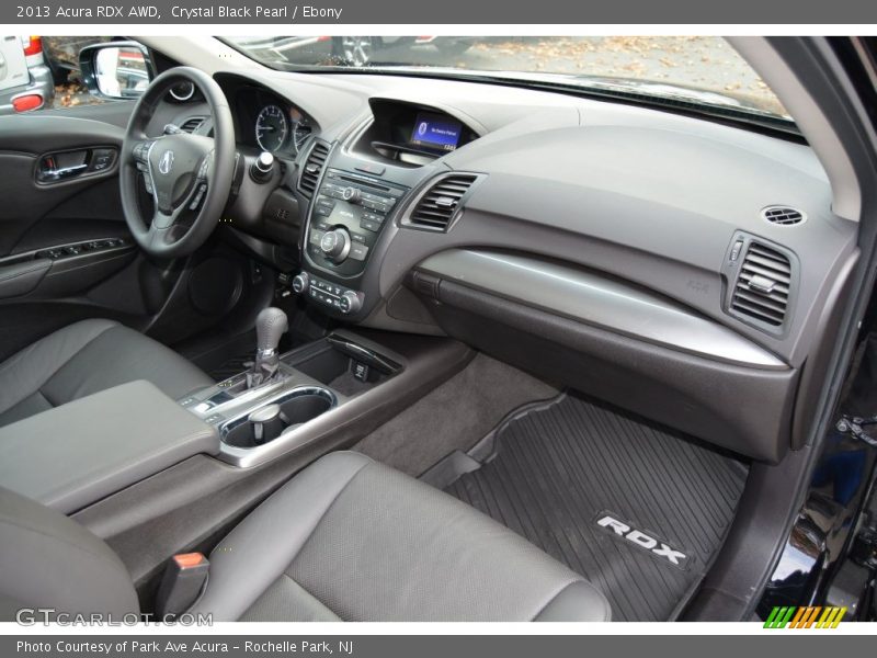 Crystal Black Pearl / Ebony 2013 Acura RDX AWD