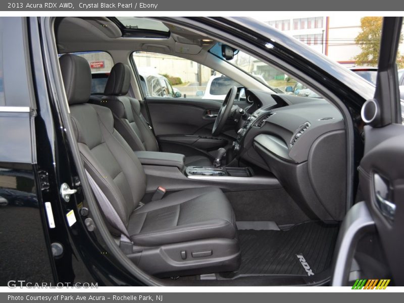 Crystal Black Pearl / Ebony 2013 Acura RDX AWD