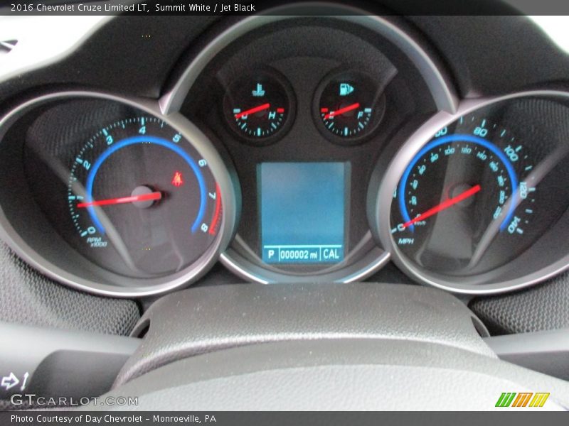 Summit White / Jet Black 2016 Chevrolet Cruze Limited LT