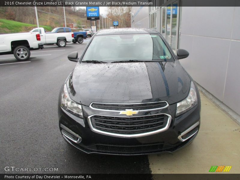 Black Granite Metallic / Jet Black/Medium Titanium 2016 Chevrolet Cruze Limited LS