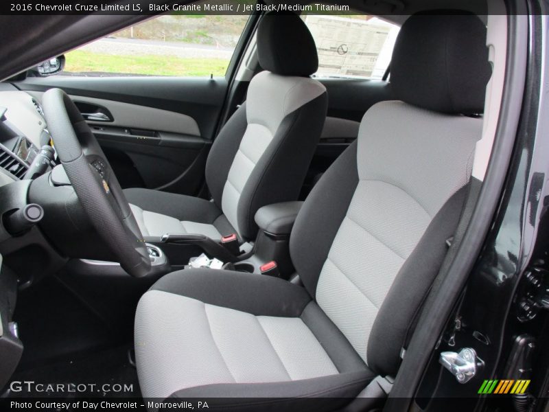  2016 Cruze Limited LS Jet Black/Medium Titanium Interior