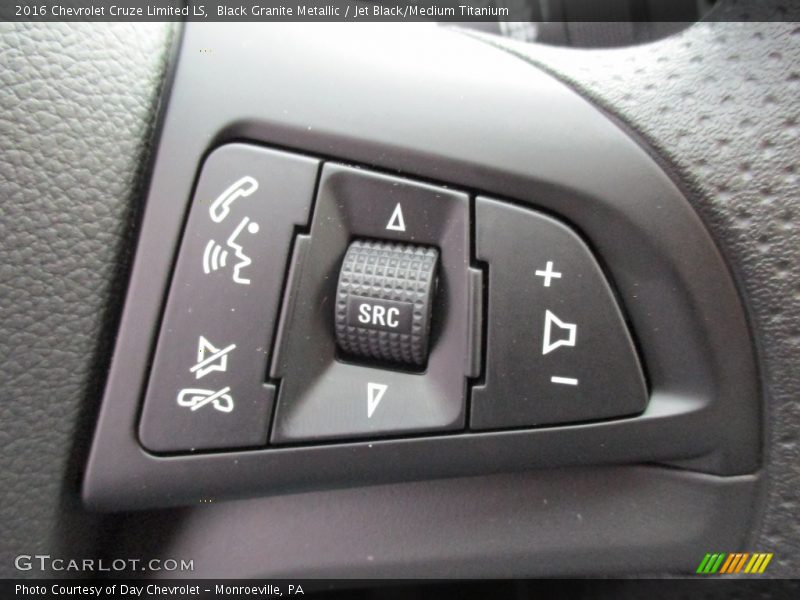 Black Granite Metallic / Jet Black/Medium Titanium 2016 Chevrolet Cruze Limited LS