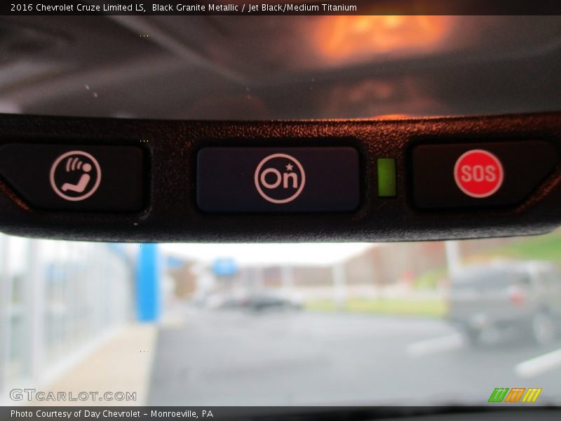 Black Granite Metallic / Jet Black/Medium Titanium 2016 Chevrolet Cruze Limited LS