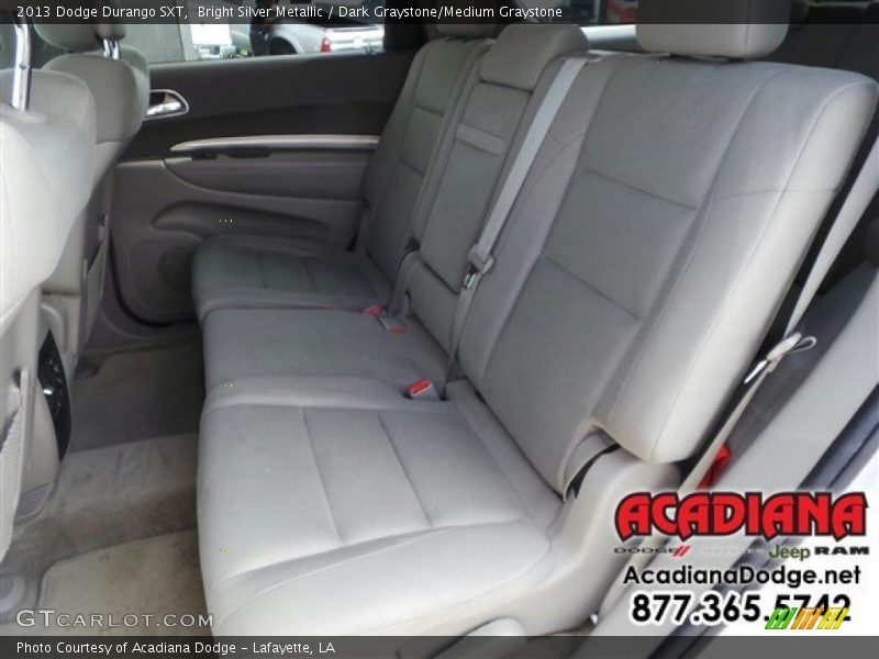 Bright Silver Metallic / Dark Graystone/Medium Graystone 2013 Dodge Durango SXT