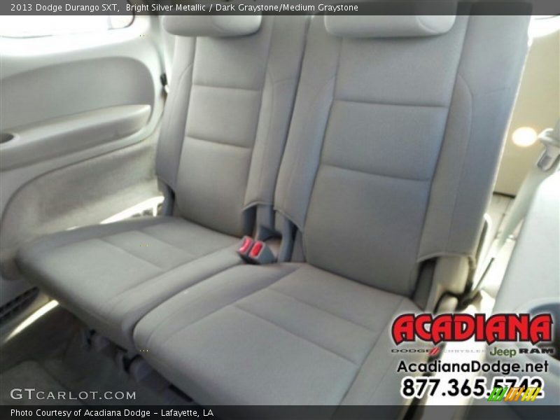 Bright Silver Metallic / Dark Graystone/Medium Graystone 2013 Dodge Durango SXT