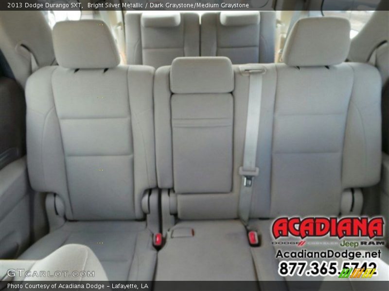 Bright Silver Metallic / Dark Graystone/Medium Graystone 2013 Dodge Durango SXT