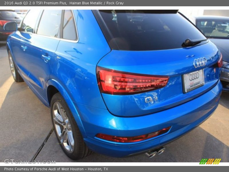 Hainan Blue Metallic / Rock Gray 2016 Audi Q3 2.0 TSFI Premium Plus