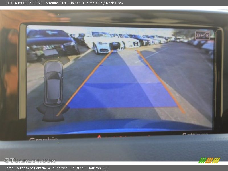 Hainan Blue Metallic / Rock Gray 2016 Audi Q3 2.0 TSFI Premium Plus