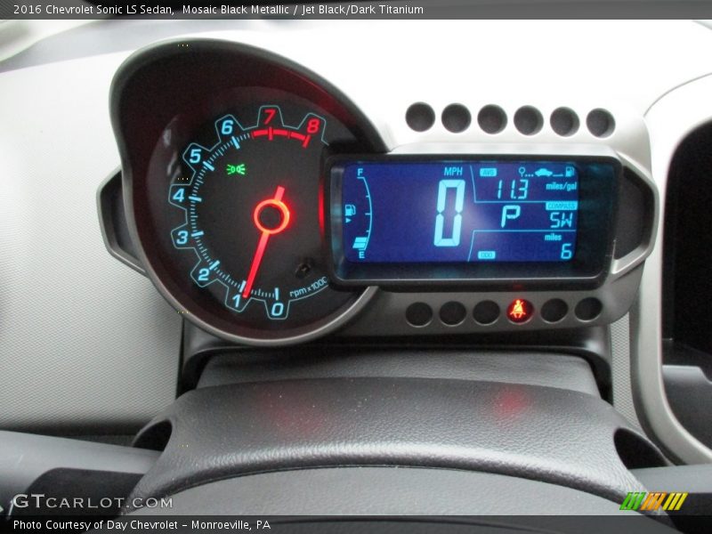  2016 Sonic LS Sedan LS Sedan Gauges