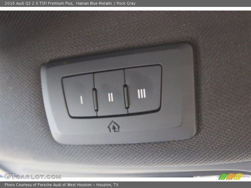 Hainan Blue Metallic / Rock Gray 2016 Audi Q3 2.0 TSFI Premium Plus