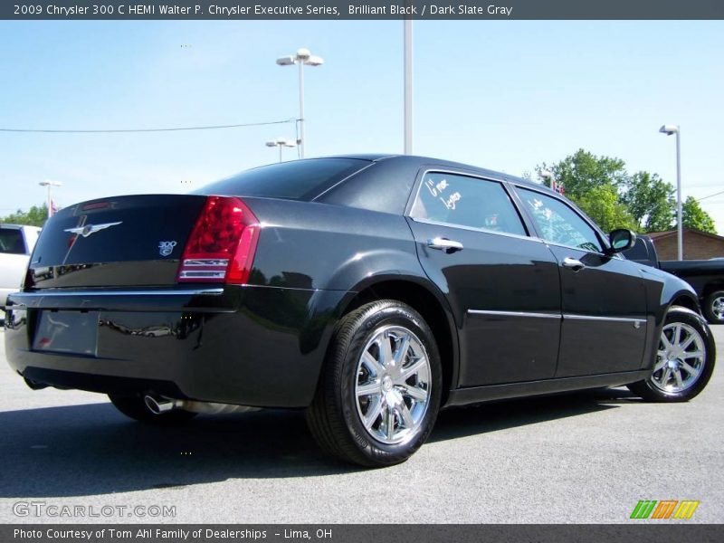 Brilliant Black / Dark Slate Gray 2009 Chrysler 300 C HEMI Walter P. Chrysler Executive Series