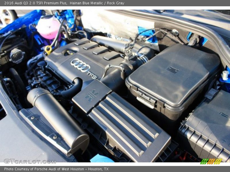 Hainan Blue Metallic / Rock Gray 2016 Audi Q3 2.0 TSFI Premium Plus